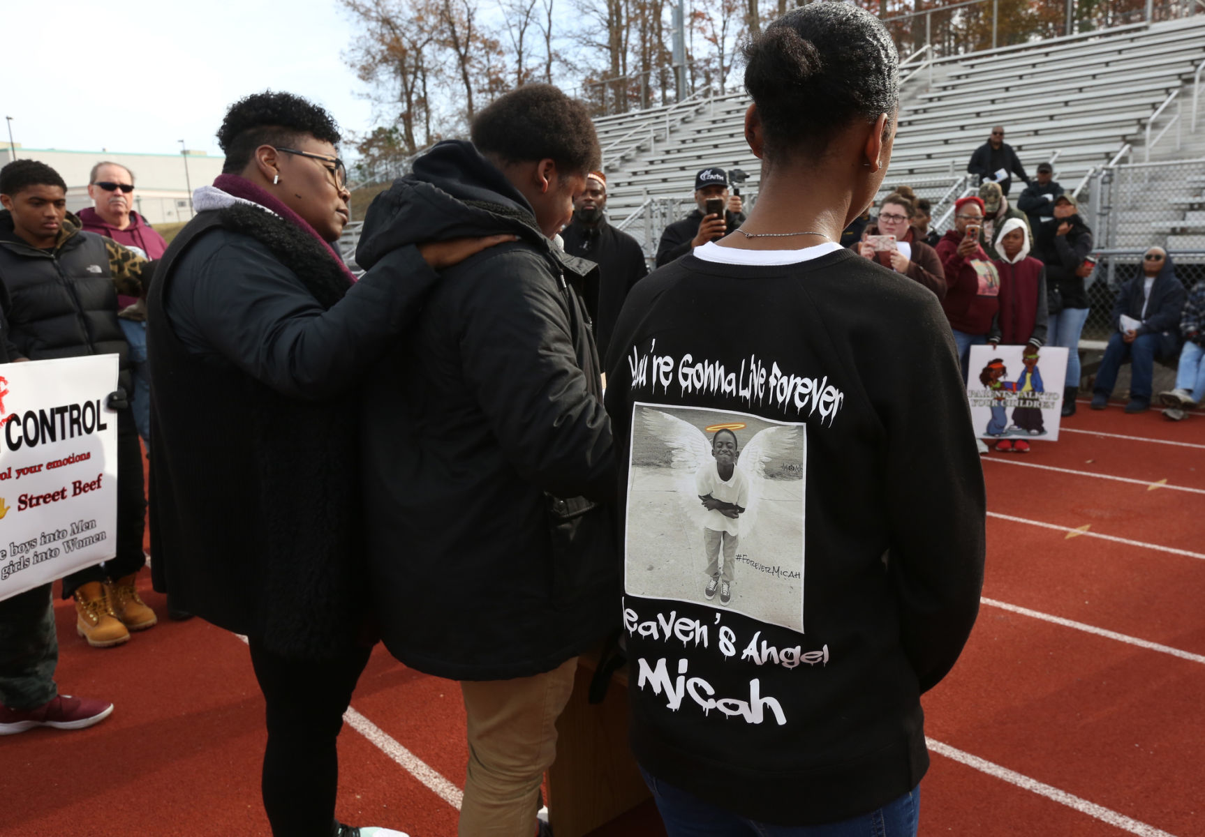 Pleasantville peace march